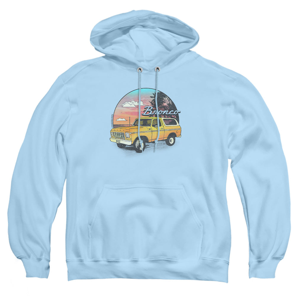 Ford Bronco At The Beach Pullover Hoodie