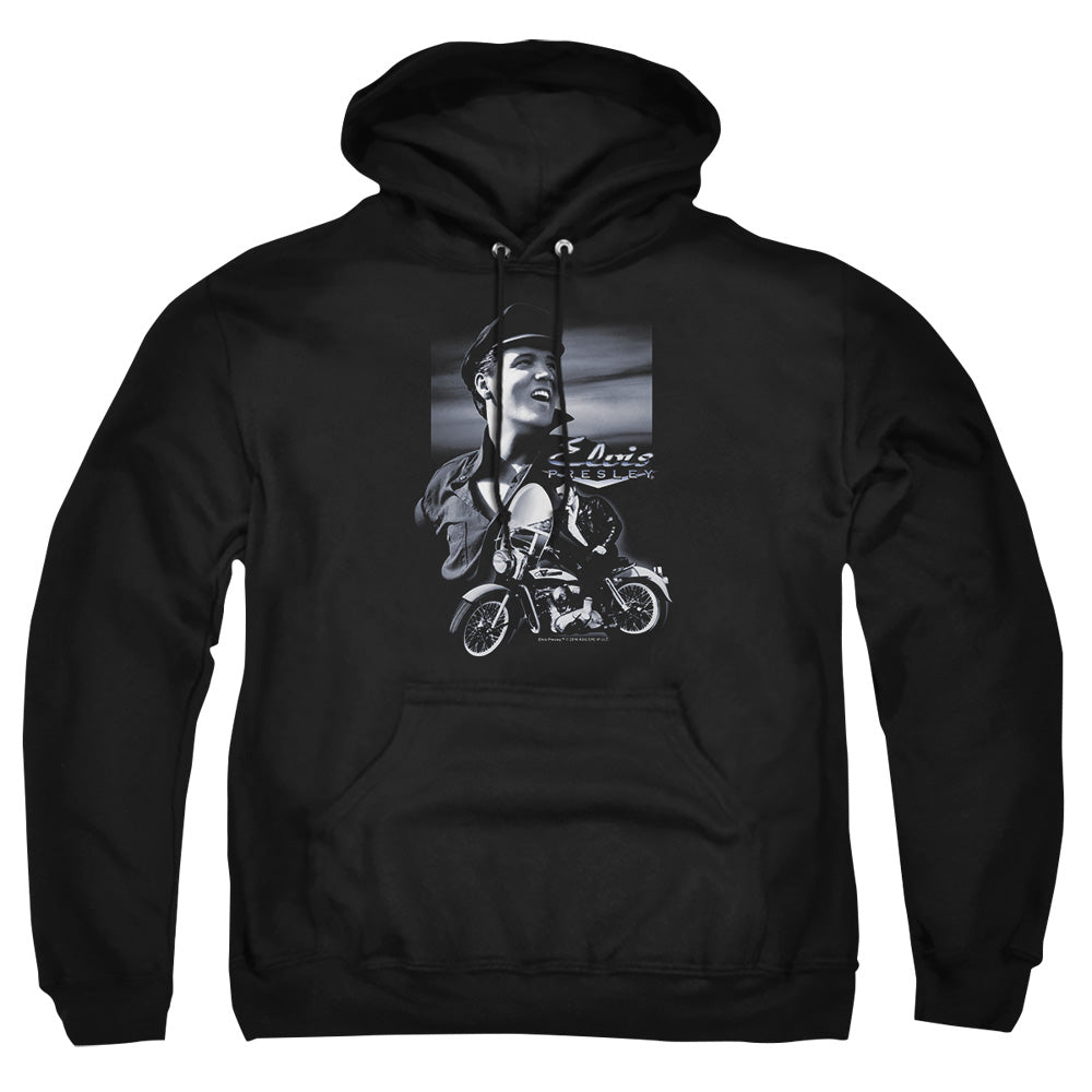 Elvis Presley Motorcycle Pullover Hoodie
