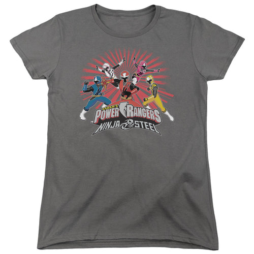 Power Rangers: Ninja Steel Ninja Blast Womens T-Shirt