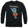 The Amazing World of Gumball Gumball and Darwin Spray Paint Long Sleeve T-Shirt