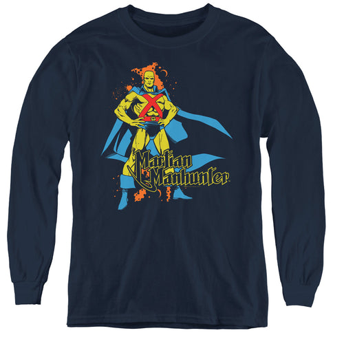 DC Comics Martian Manhunter Youth Long Sleeve T-Shirt
