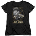 Garfield Lazy 4 Life Womens T-Shirt