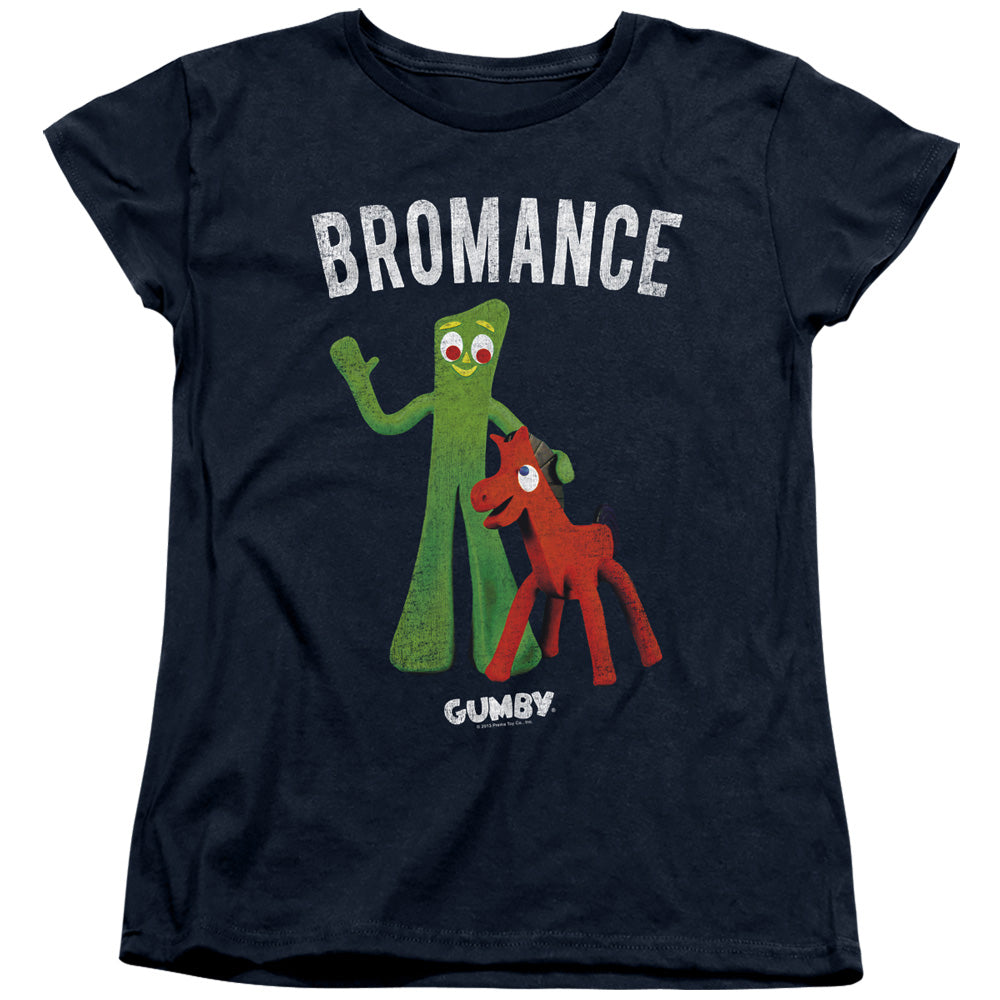 Gumby Bromance Womens T-Shirt