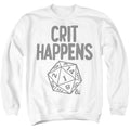Dungeons & Dragons Crit Happens Crewneck Sweatshirt