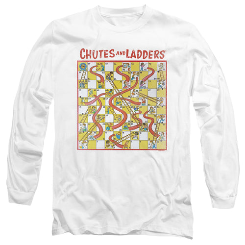 Chutes and Ladders 1979 Game Board Long Sleeve T-Shirt