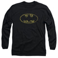 Batman Tattered Logo Long Sleeve T-Shirt