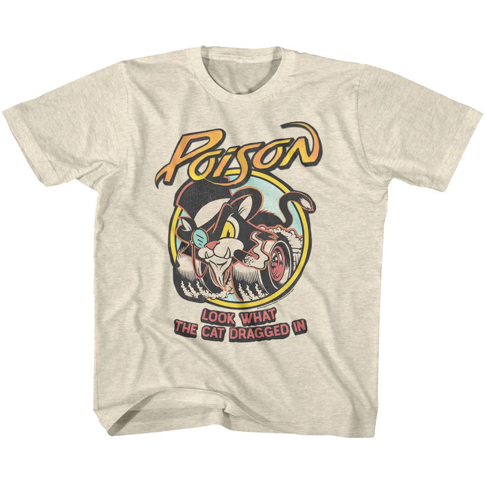 Poison Look What the Cat Dragged In Youth/Toddler T-Shirt