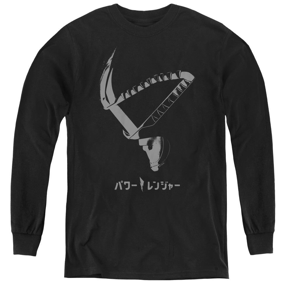 Mighty Morphin Power Rangers Helmet Youth Long Sleeve T-Shirt