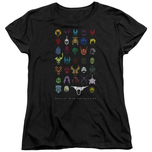 Mighty Morphin Power Rangers Villians Womens T-Shirt