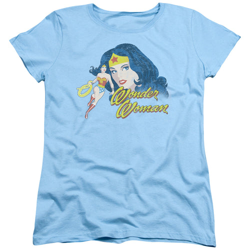 Justice League Portrait Womens T-Shirt