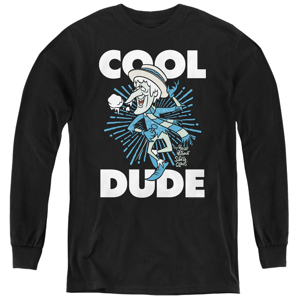 The Year Without a Santa Claus Cool Dude Youth Long Sleeve T-Shirt