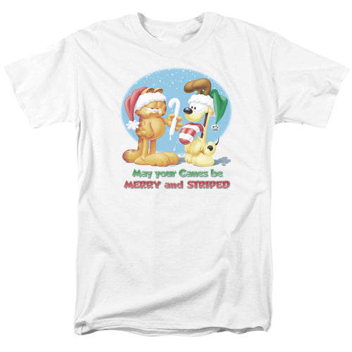 Garfield Merry And Striped T-Shirt