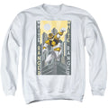 Mighty Morphin Power Rangers White Ranger Duo Crewneck Sweatshirt