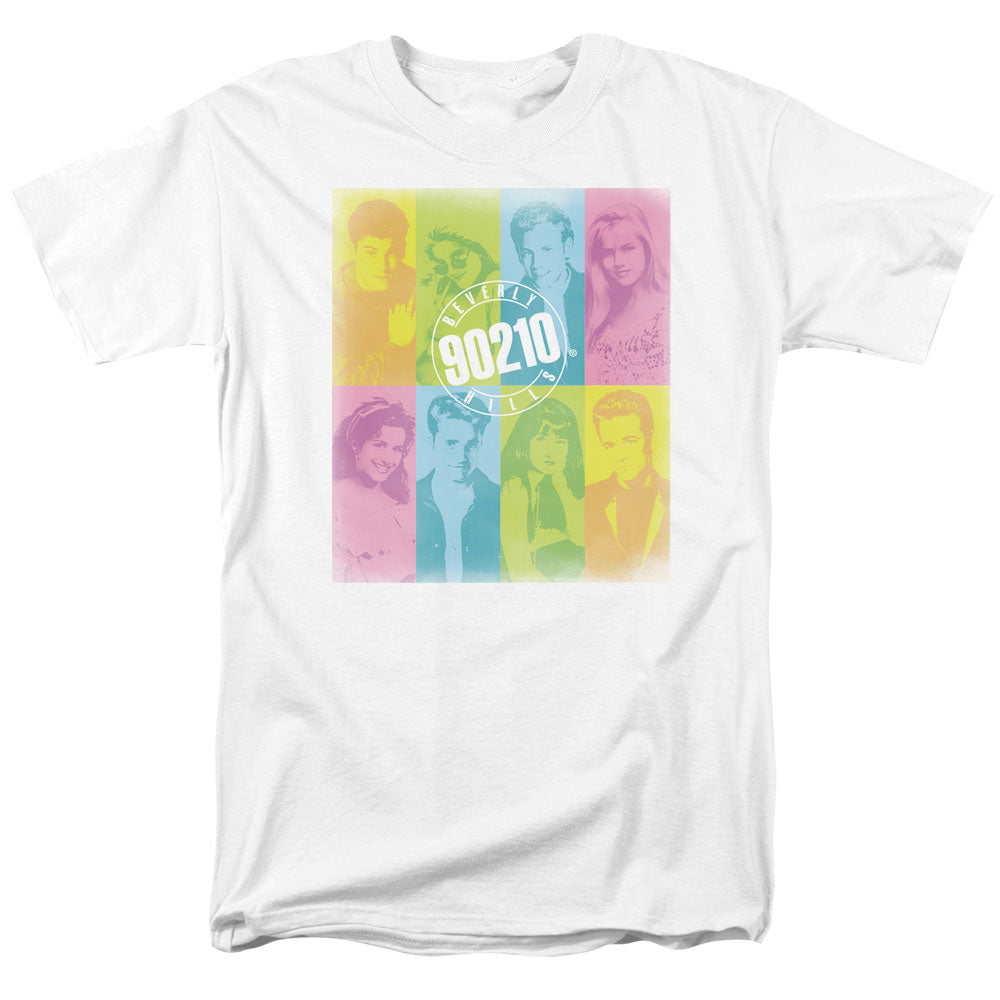 Beverly Hills 90210 Color Block Cast T-Shirt