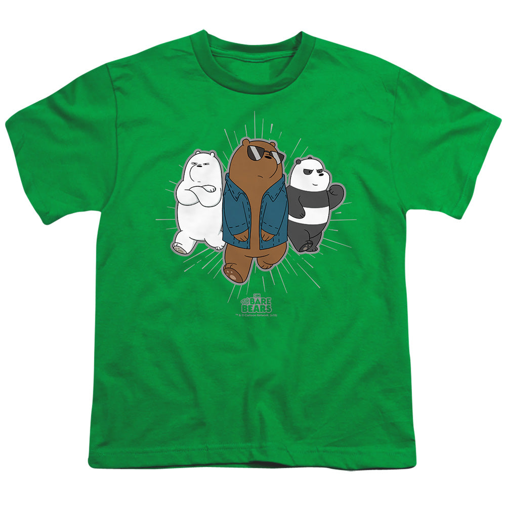 We Bare Bears Grizz Denim Jacket Youth/Toddler T-Shirt