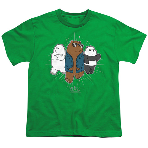 We Bare Bears Grizz Denim Jacket Youth/Toddler T-Shirt