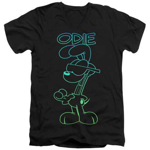 Garfield Hotshot Odie V-Neck T-Shirt