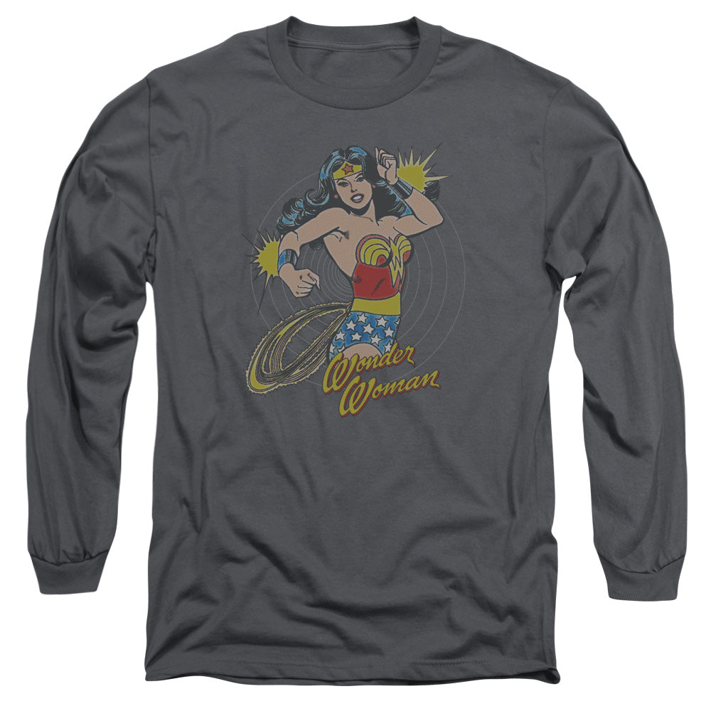 Wonder Woman Spinning Long Sleeve T-Shirt