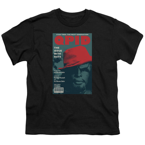 Star Trek Qpid Black Youth/Toddler T-Shirt