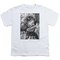 Superman Flight of Steel White Youth/Toddler T-Shirt
