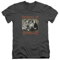The Three Stooges Dictators of Moronica V-Neck T-Shirt