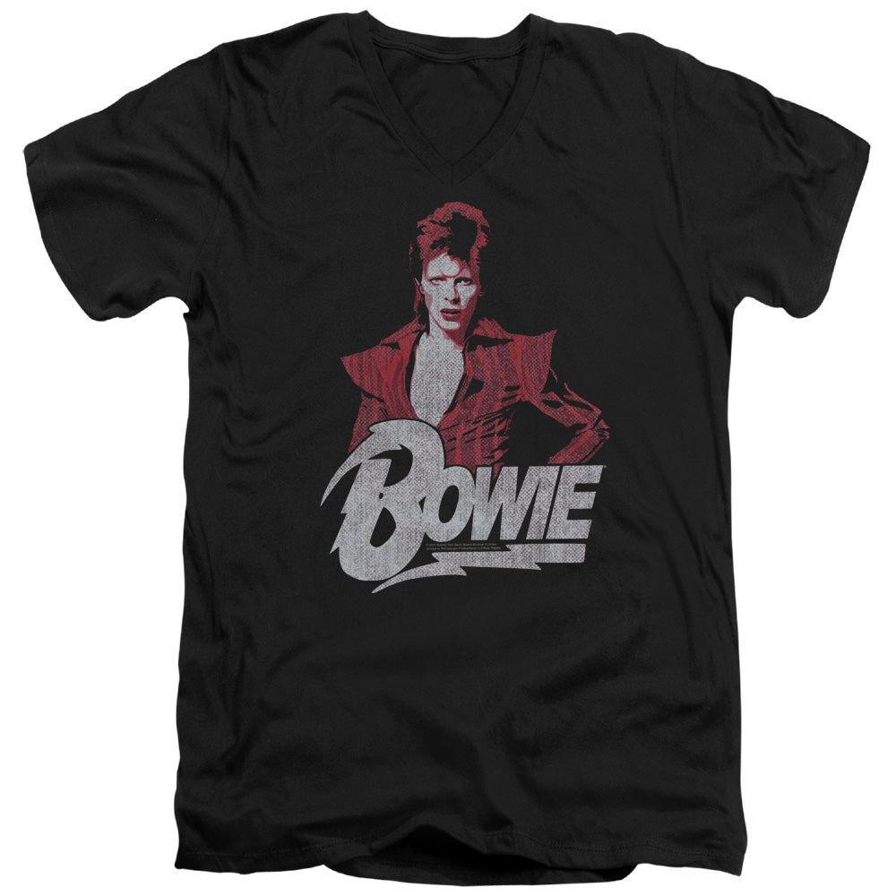 David Bowie Diamond David V-Neck T-Shirt