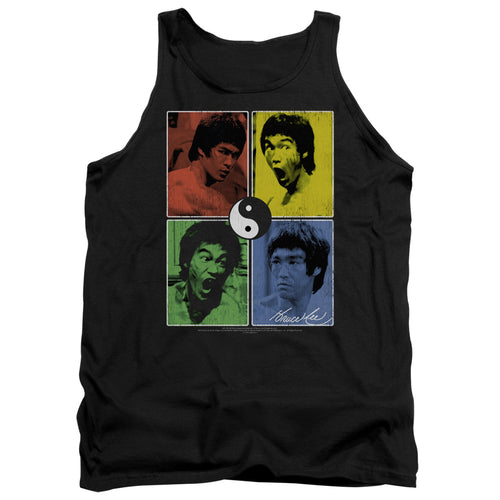 Bruce Lee Enter Color Block Tank Top