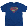 Superman New 52 Shield Royal Youth/Toddler T-Shirt