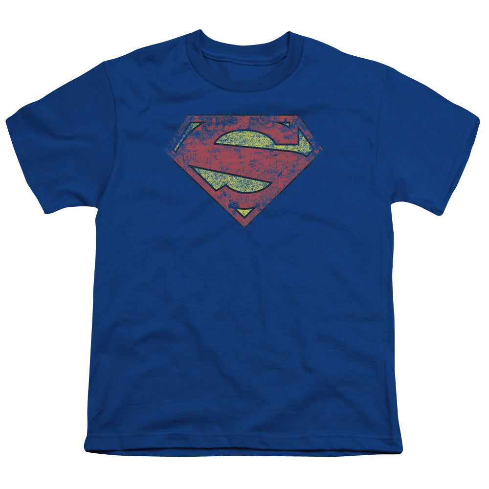 Superman New 52 Shield Royal Youth/Toddler T-Shirt