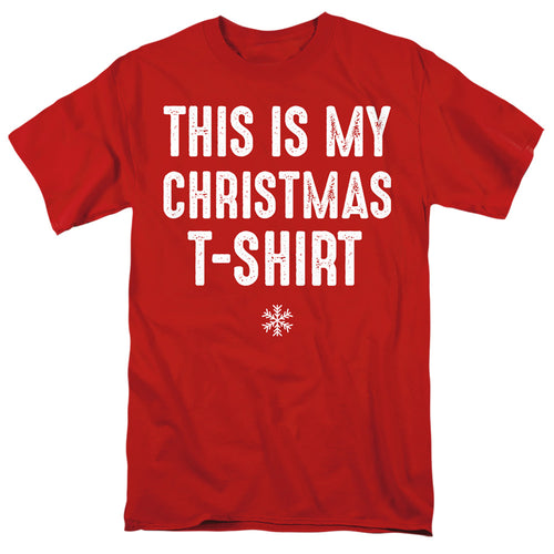 This Is My Christmas T-Shirt Red T-Shirt
