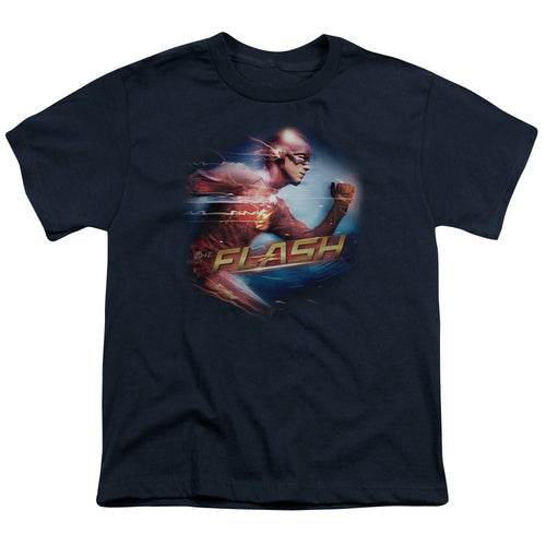 The Flash Fastest Man Navy Youth/Toddler T-Shirt