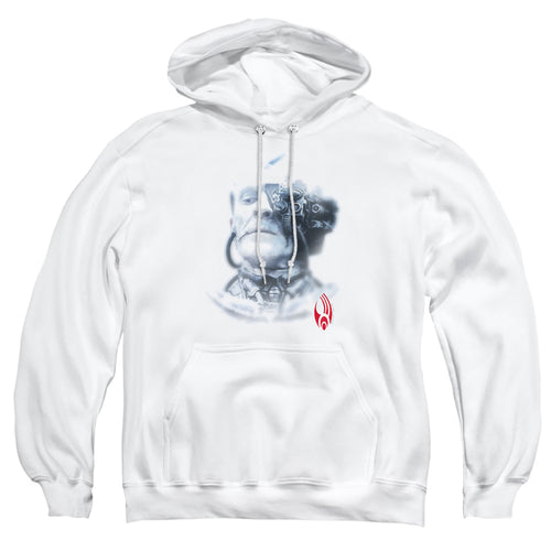 Star Trek Borg Head Pullover Hoodie
