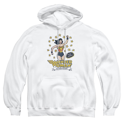 Wonder Woman Action Figure Pullover Hoodie