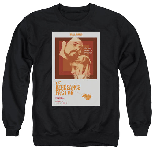 Star Trek The Vengeance Factor Black Crewneck Sweatshirt