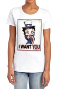Betty Boop Auntie Boop Womens T-Shirt