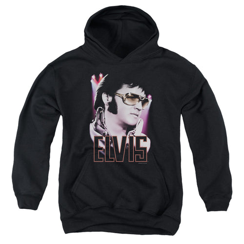 Elvis Presley 70S Star Youth Hoodie
