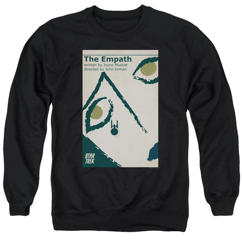 Star Trek Juan Ortiz The Empath Black Crewneck Sweatshirt