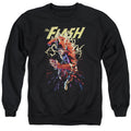 Justice League Ripping Apart Crewneck Sweatshirt
