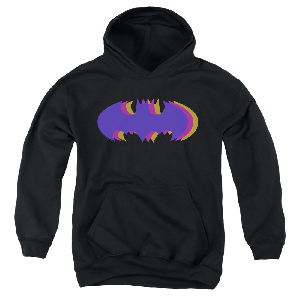 Batman Tri Colored Symbol Youth Hoodie