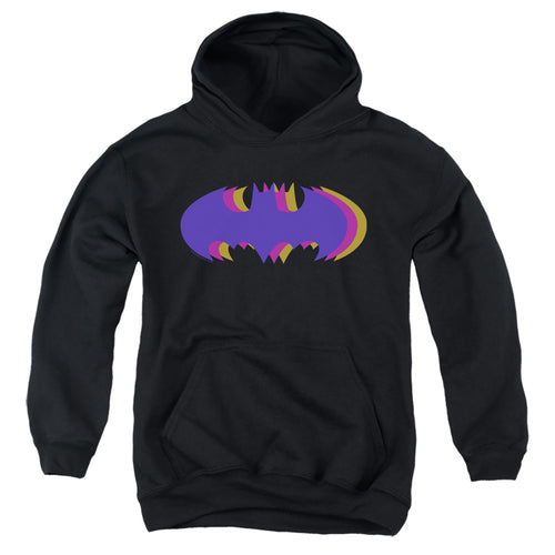 Batman Tri Colored Symbol Youth Hoodie