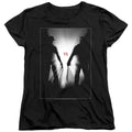 Freddy vs Jason Silhouettes Womens T-Shirt