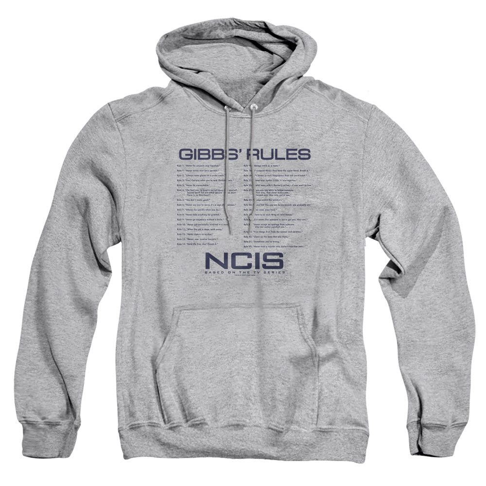 NCIS Gibbs Rules Pullover Hoodie