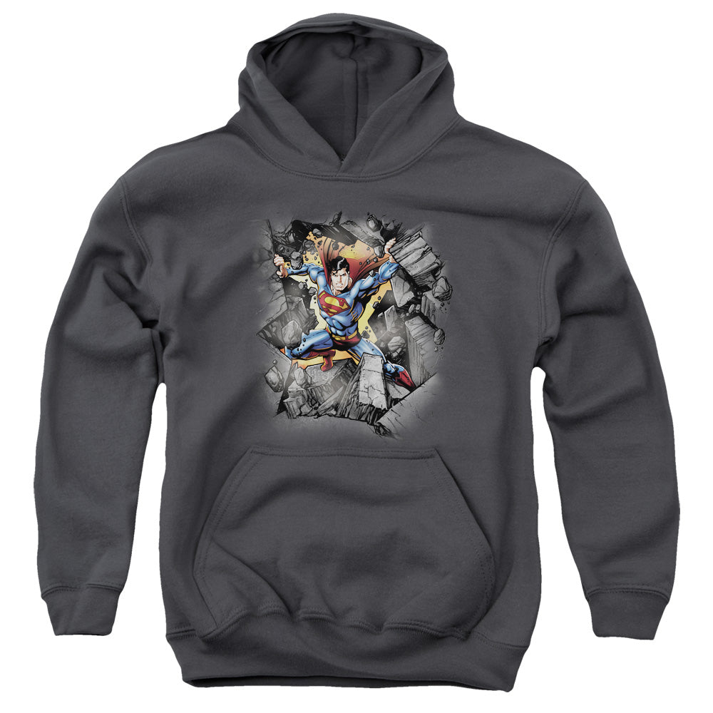 Superman Break on Through Youth Hoodie