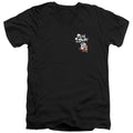 Ren and Stimpy Small Logo V-Neck T-Shirt