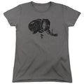 Mighty Morphin Power Rangers Black Womens T-Shirt