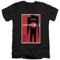 Star Trek Suspicions Black V-Neck T-Shirt