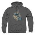 DC Comics Batgirl Biker Pullover Hoodie