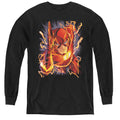 Justice League Flash #1 Youth Long Sleeve T-Shirt