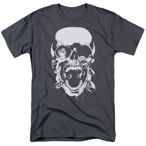 Green Lantern Black Lantern Skull T-Shirt