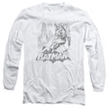 Batman Bat Sketch Long Sleeve T-Shirt
